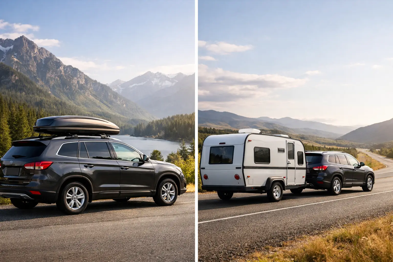 Roof Box or Trailer for Road Trip?