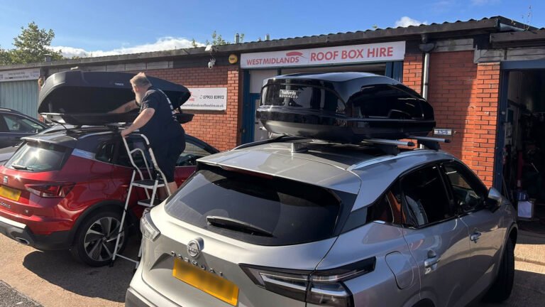 Professional roof box and roof bar fitting at our Tamworth fitting centre